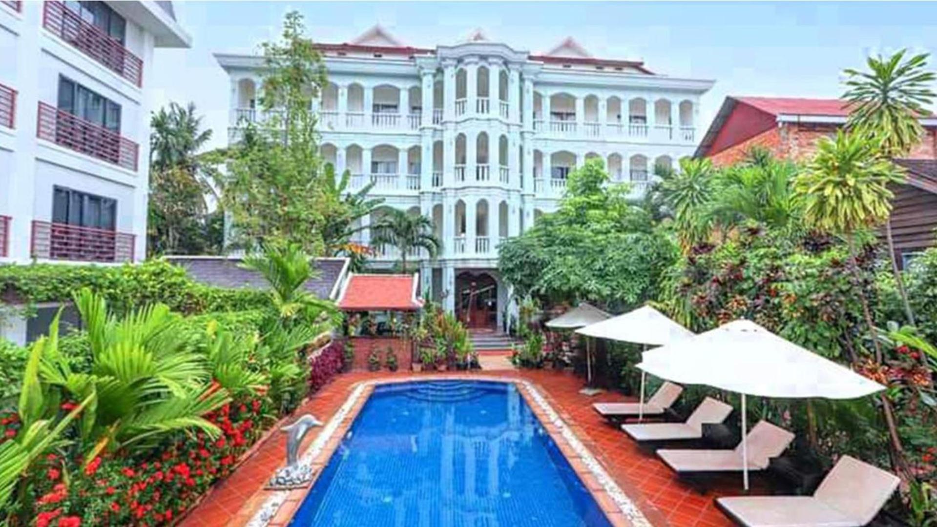 Hotel Tan Sokchea Boutique Siem Reap Esterno foto